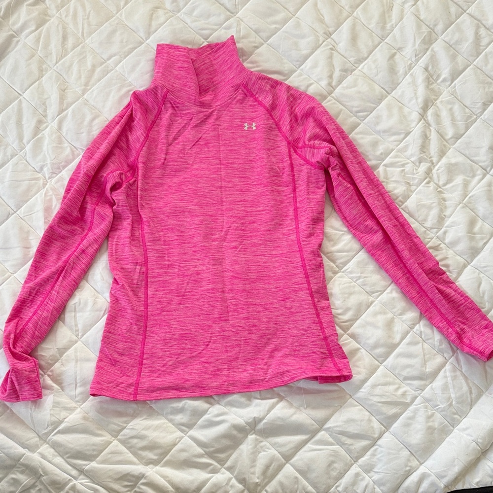 Under Armour Vibrant Pink Long Sleeve Top